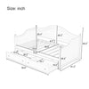 Cozy Twin Daybed with Storage Drawers