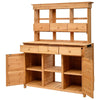 TOPMAX Tall Garden Potting Bench & Storage Station