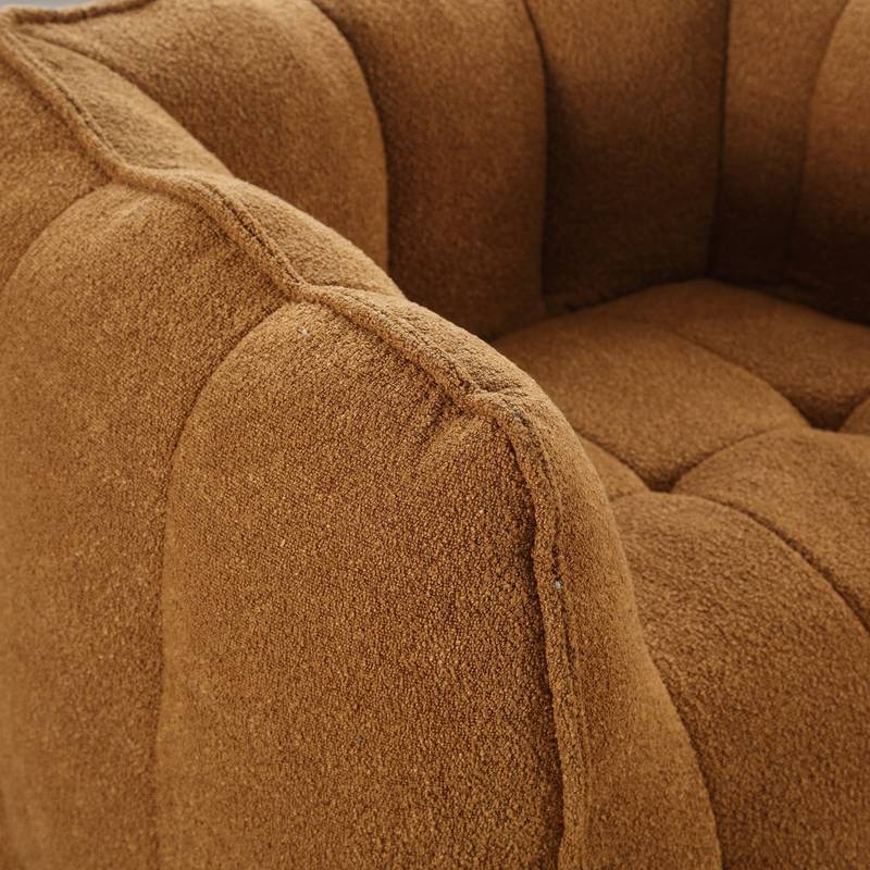 Cozy Foam Bean Bag Chair with Footstool – Perfect for Gaming, Reading, and Relaxing!
