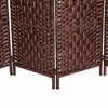 Cozy Wicker Room Divider - Stylish Privacy Screen