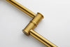 Wall-Mounted Brass Pot Filler Faucet