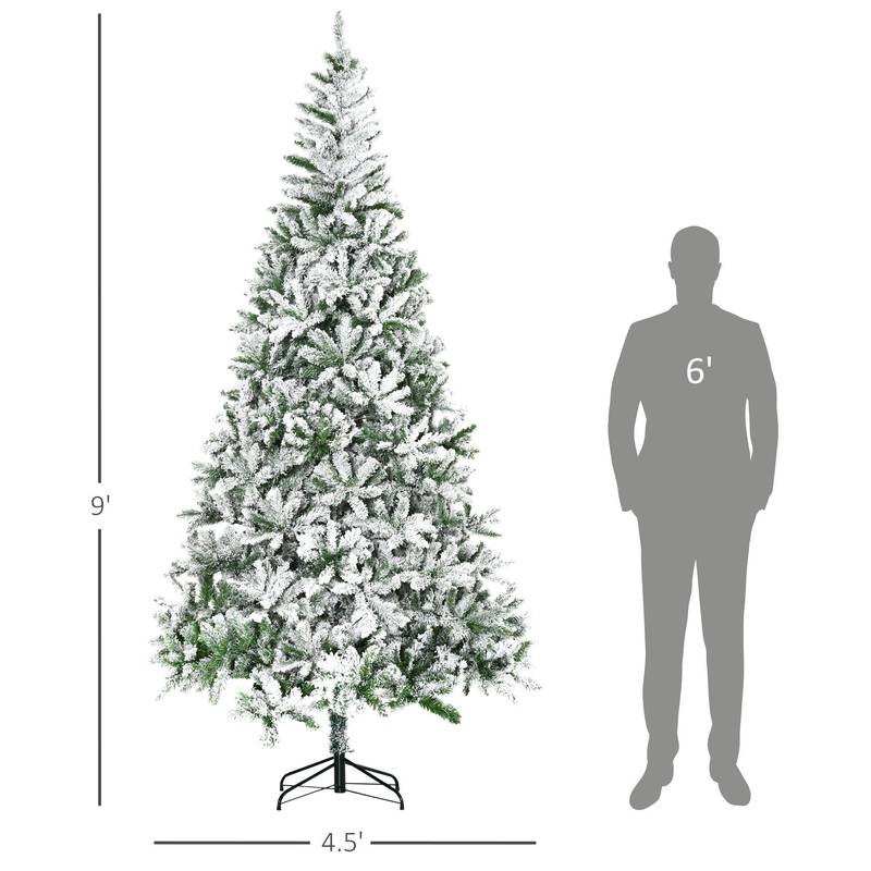 Frosted Pine Christmas Tree