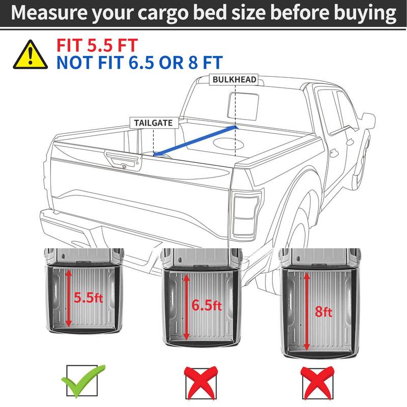 Easy Roll-Up Truck Bed Cover for Ford F-150