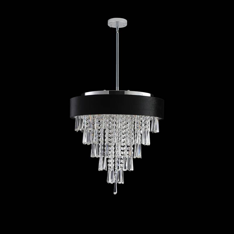 Elegant Crystal Round Chandelier for Luxurious Living Spaces