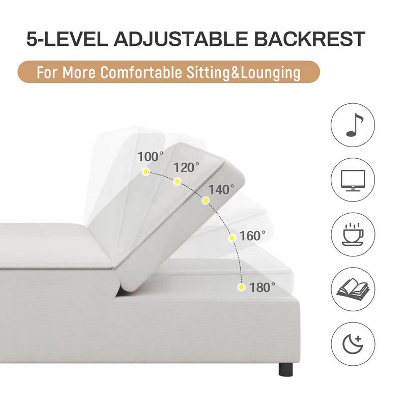 Versatile Sofa Bed with Storage & USB Port