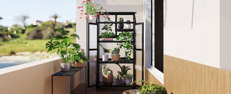 Easy-Glide Greenhouse Garden Haven