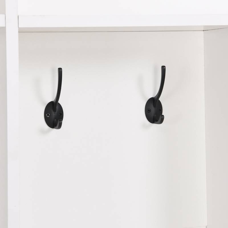 Chic Entryway Hall Tree with Storage Bench & Coat Rack