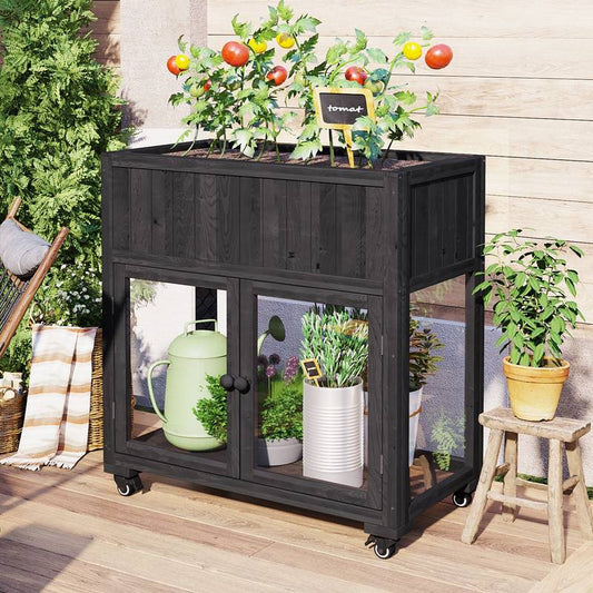 CozyCorner Mini Greenhouse with Wheels