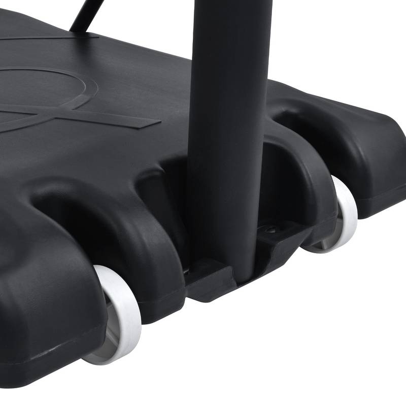 Glow & Shoot: Adjustable Portable Basketball Hoop for All Ages