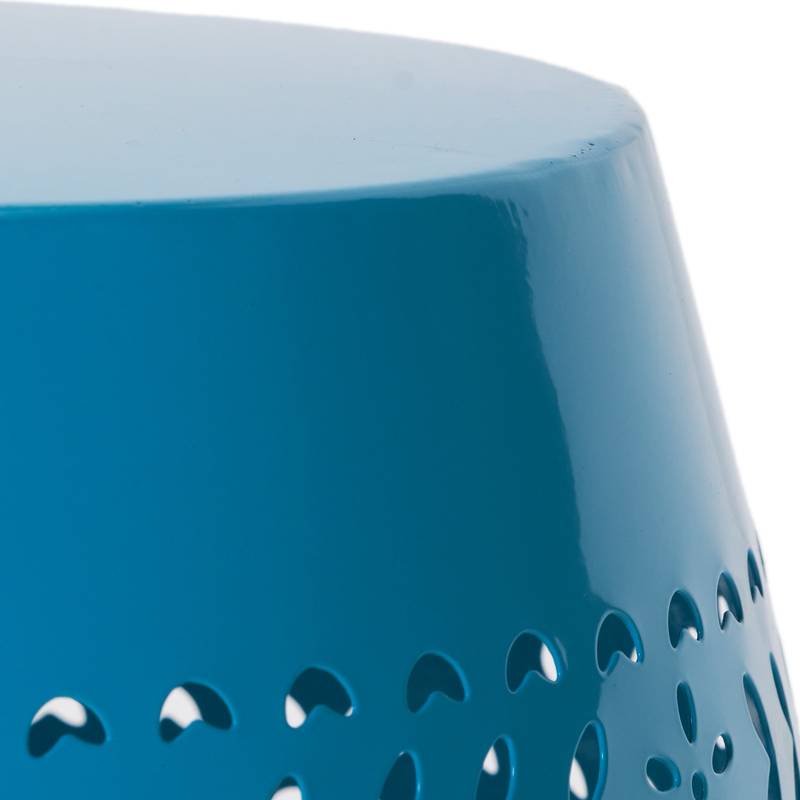 Charming Blue Ruby Side Table