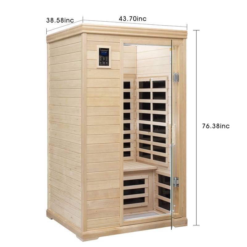 Cozy Duo Hemlock Infrared Sauna