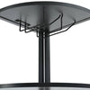 Illuminate Corner Shelf with USB & Glass Holder