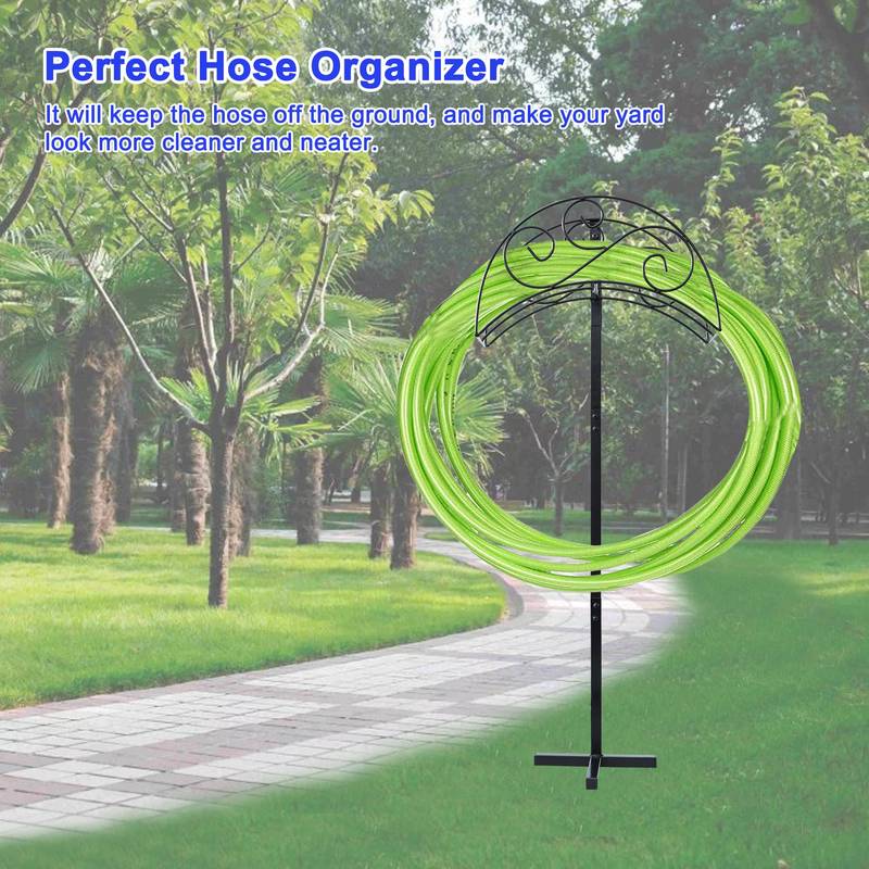 Sturdy Garden Hose Keeper - Stylish & Removable