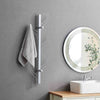 Silver Double-Sided Coat Rack