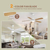 Breezy Bliss Ceiling Fan with Remote and Dimmable Light