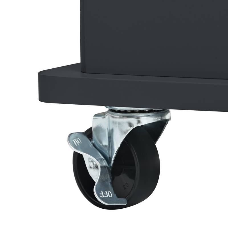 Versatile Kitchen Island with Power Outlet & Wheels