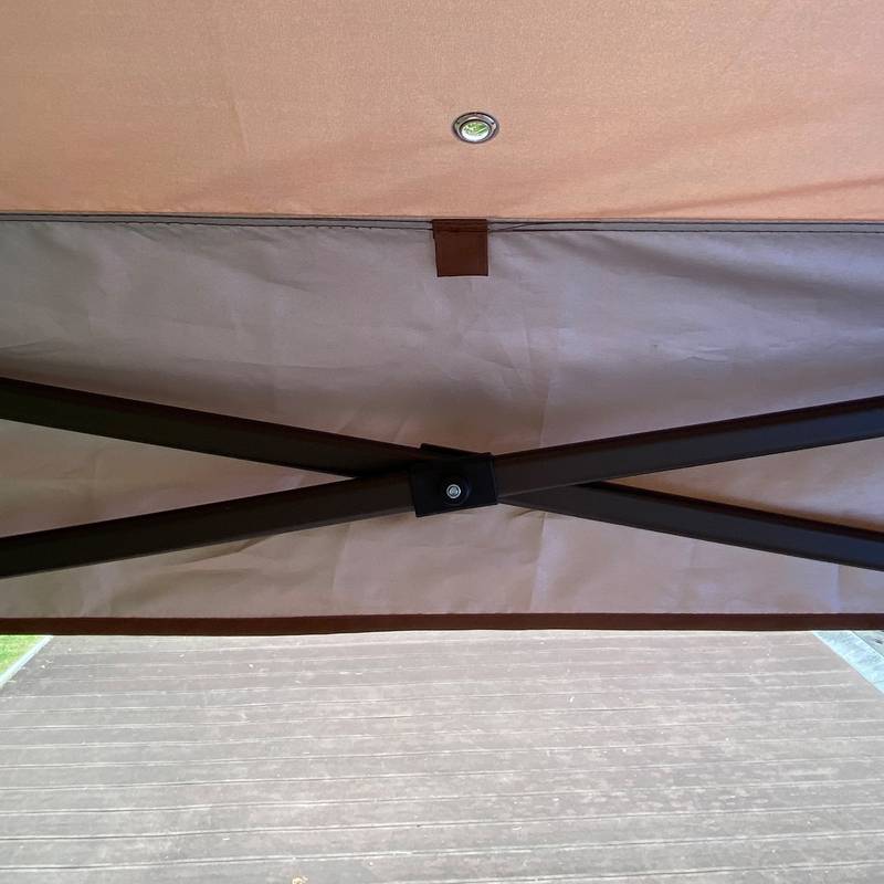 Cozy Pop-Up Canopy Gazebo with Netting and Soft Top