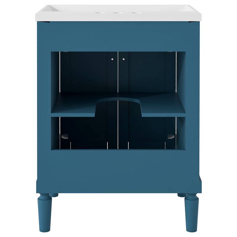 Chic Double-Tier Bathroom Vanity with Sink