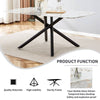 Sleek Marble Dining Table for Stylish Gatherings