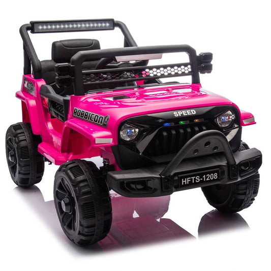 Kid’s Electric All-Terrain Ride-On Truck with Parental Control