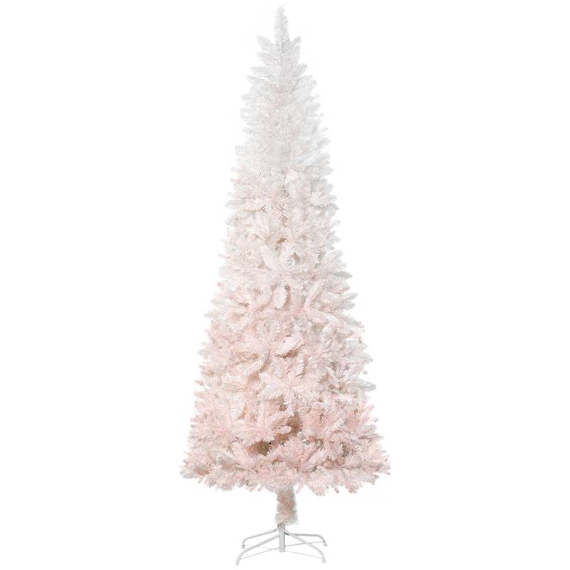Charming Pink & White Pencil Christmas Tree