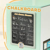 Joyful Kitchen Playset for Kids - Cozy Corner Kitchen with Real Sounds and Chalkboard