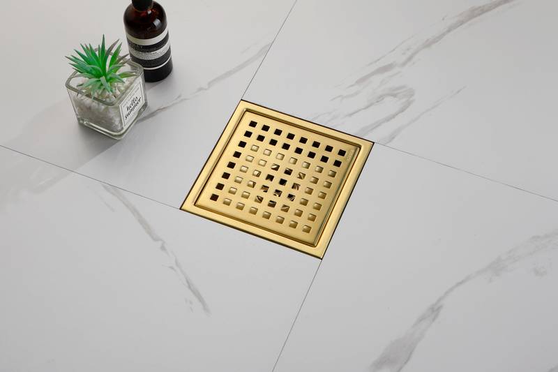 Square Shower Drain Magic