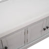 Stylish Storage Bench with Cushioned Seat