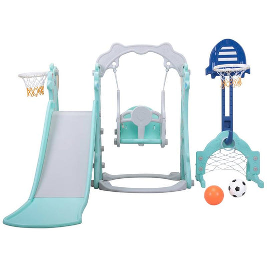 Ultimate Fun Zone: Slide and Swing Playset for Toddlers