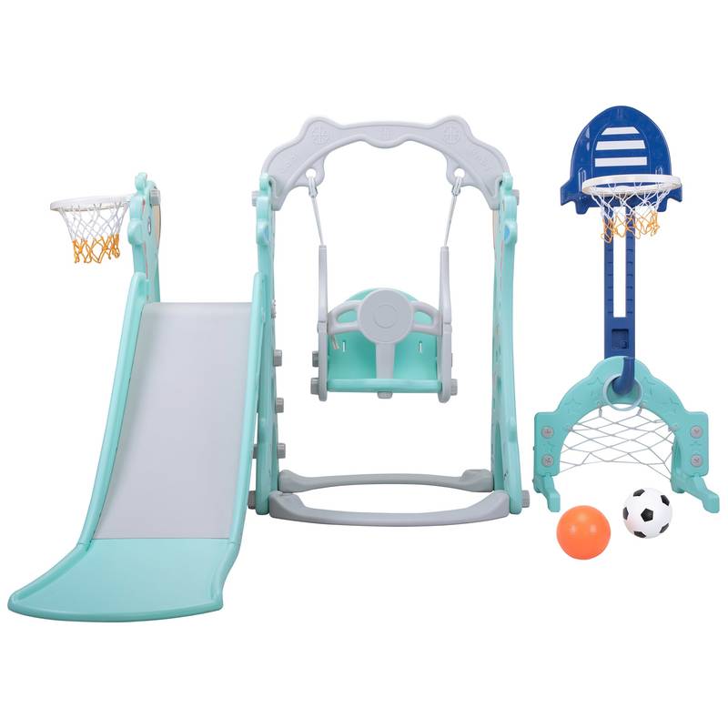 Ultimate Fun Zone: Slide and Swing Playset for Toddlers