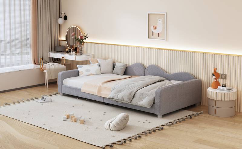 Cozy Cloud Daybed in Gray