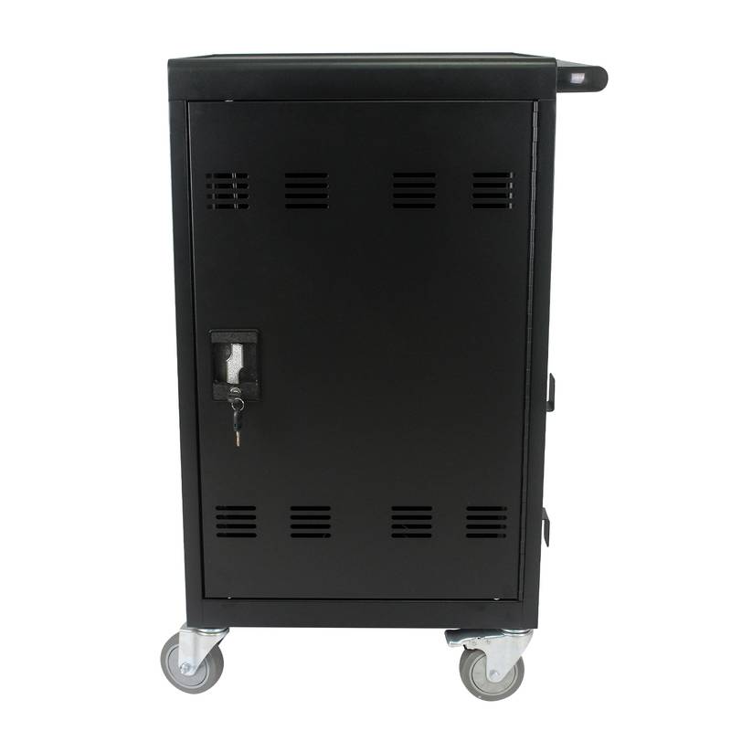 Smart Charge Cart for Tablets and Laptops with Lockable Storage