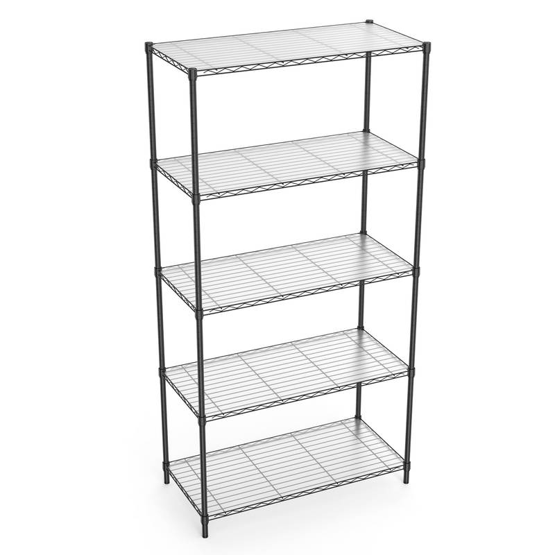 MaxiSpace 5-Tier Wire Shelf Unit