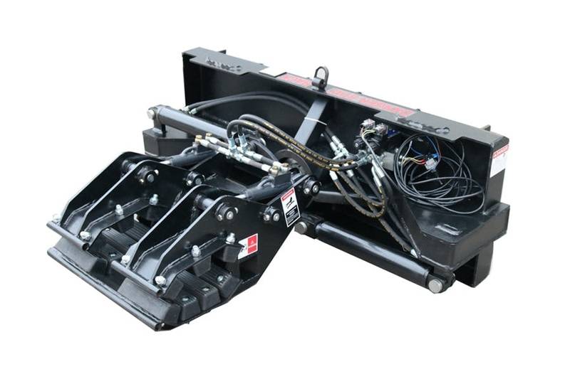 Spin & Set Pole Claw for Skid Steers