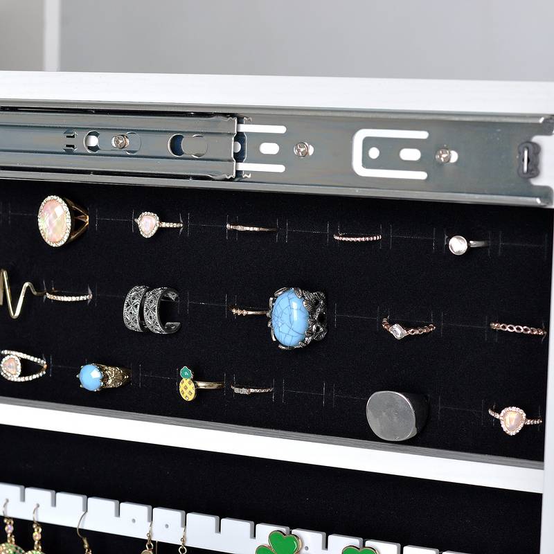 Style & Shine Mirror Jewelry Cabinet