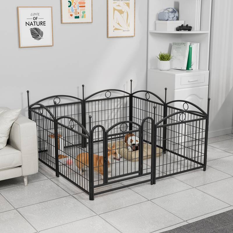 Paw Paradise Playpen: The Ultimate Indoor/Outdoor Dog Fence