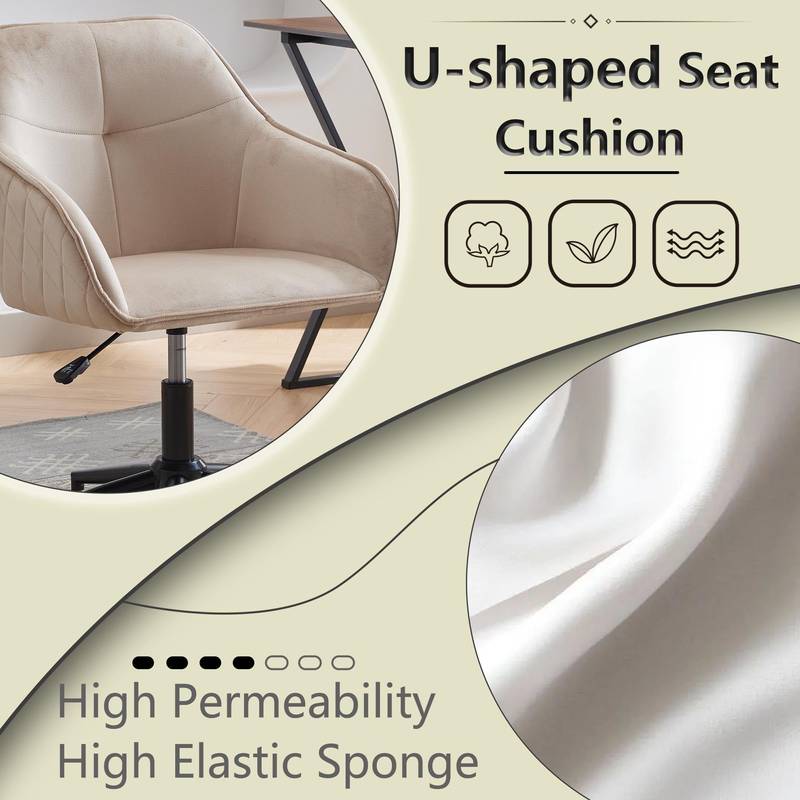Velvet Glide Desk Chair