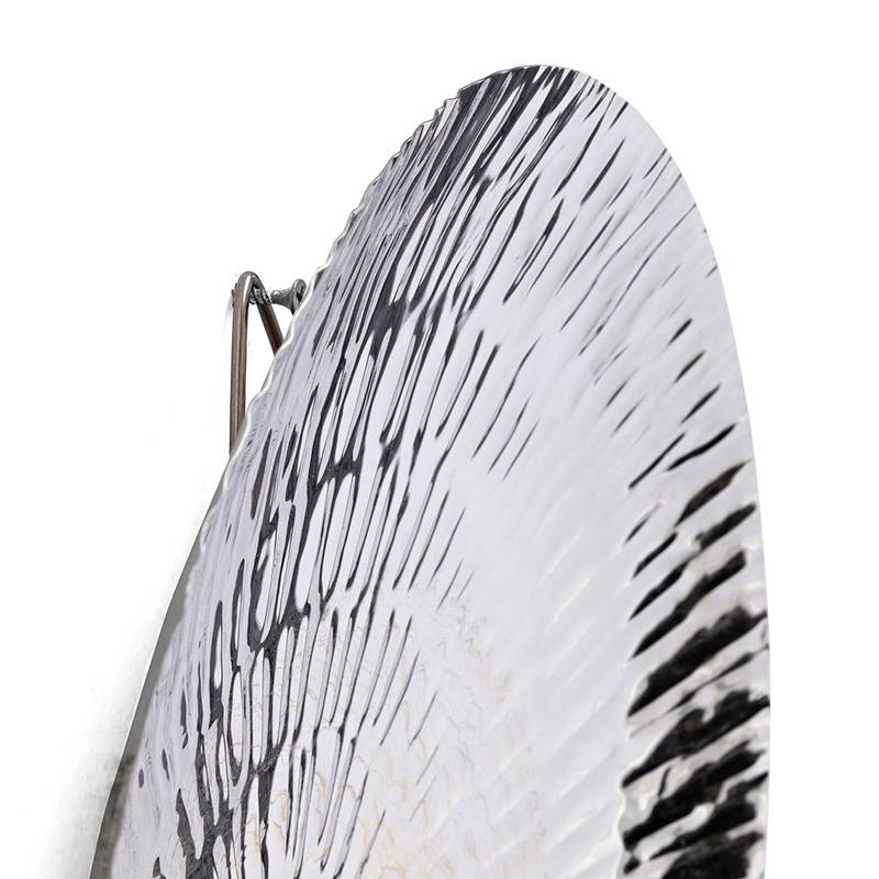 Chic Silver Wall Discs - Set of 3