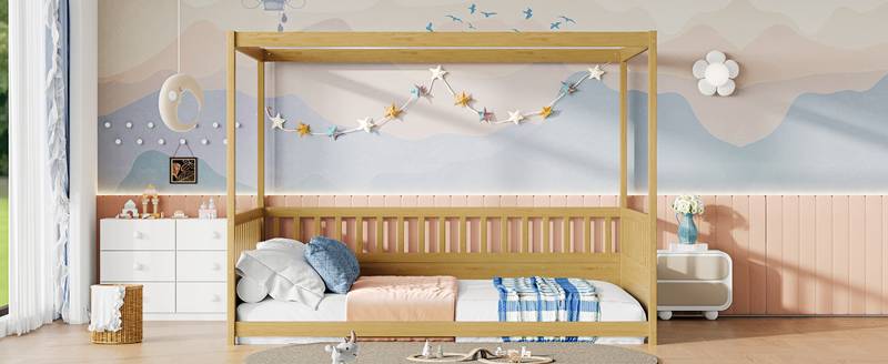 Dreamy Canopy Bed for Kids