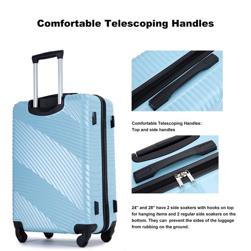 Aqua Breeze Lightweight Luggage Set