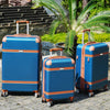 Lightweight Triple Spinner Luggage Set with TSA Lock