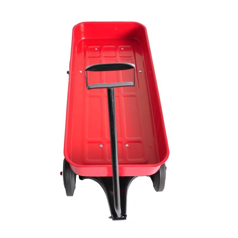 Rugged Red All-Terrain Garden Cart