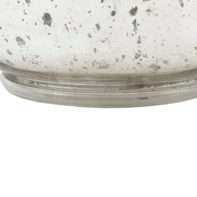 Shimmering Saxony Glass Lamp