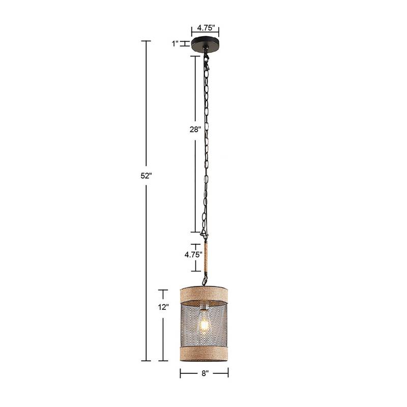 Rustic Charm Pendant Light