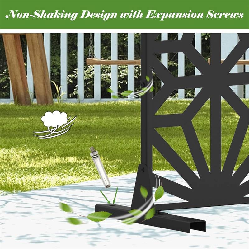 Sunflower Privacy Screen - Stylish Outdoor & Indoor Solution