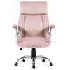 Velvet Swivel Executive Chair