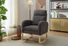 Cozy Modern Rocking Chair with Pocket