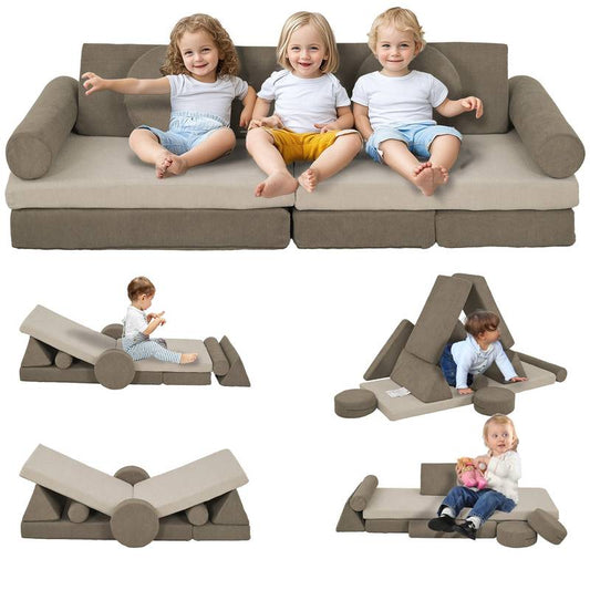 Cozy Kids Play Couch - Fun & Versatile Lounger