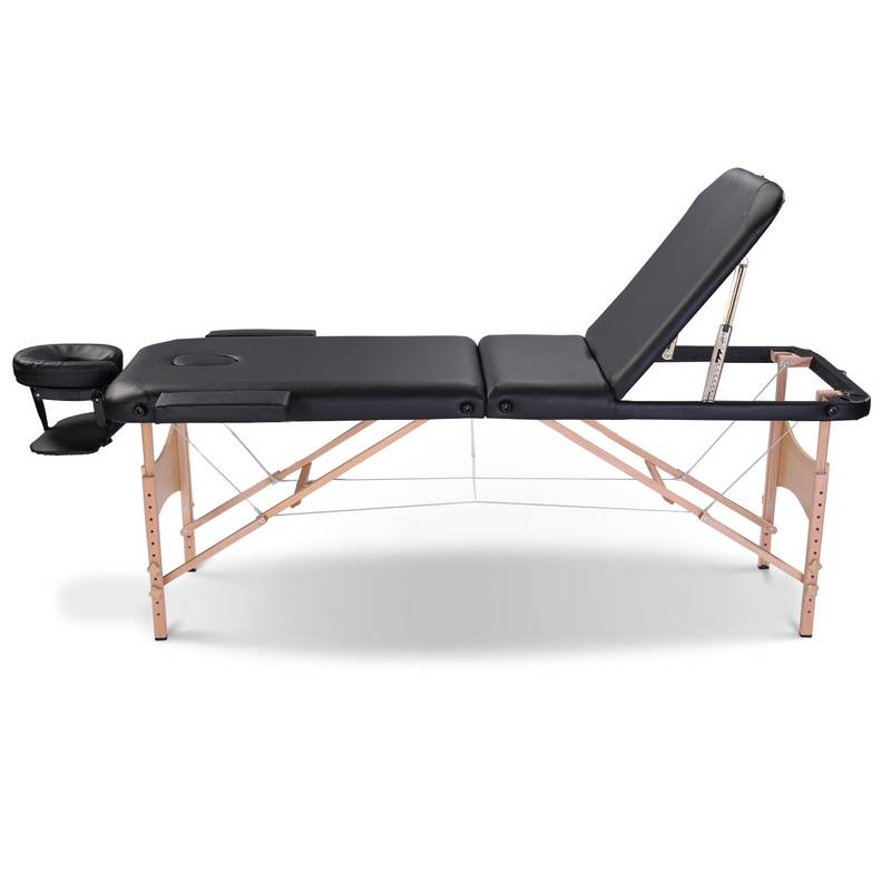 Spa on the Go: Adjustable Portable Massage Bed with Carrying Case