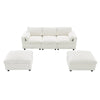 Cozy Cloud Modular Sofa with Storage & Ottomans